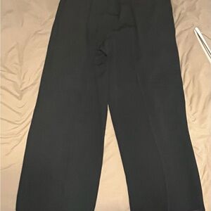dressbarn Men's Elegant Black Dress Pants